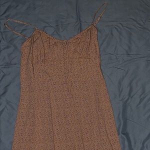 Long slip floral dress